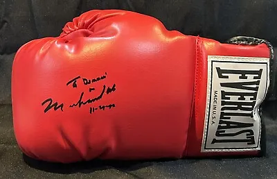 PSA DNA Certified Authentic Muhammad Ali Signed Everlast Boxing Glove 🥊 • $1295