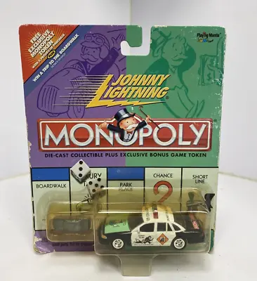 Johnny Lightning Monopoly Die Cast Collectible Police Car • $10