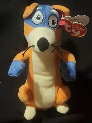 Ty Beanie Baby - SWIPER THE FOX( DORA THE EXPLORER) 7  Plush New MWMT's • $24.95