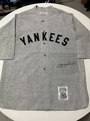 1929 Babe Ruth Road New York Yankees Mitchell & Ness Jersey Large Mantle Gift • $325