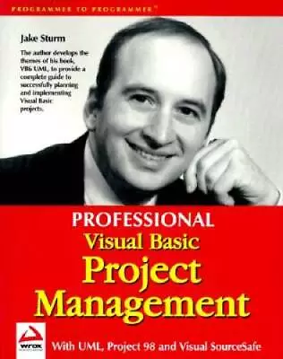 Professional Visual Basic 6 Project Management - Paperback By Sturm Jake - GOOD • $11.05