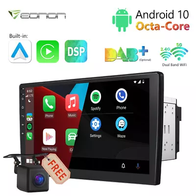 Eonon Q03SE 10.1  Double 2Din Android 10 8-Core 2+32GB Car Stereo Radio GPS WiFi • $213.70