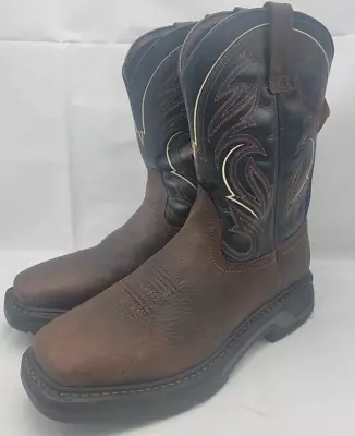 Ariat Men's Rowdy Workhog XT Cottonwood Work Boots Square Toe Size 12 Wide NEW • $199.99