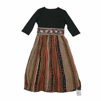 Eazo Egyptian Print Dress (green Mix) Uk 8-10 BNWT • £9