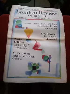 London Review Of Books Vol 16 No15  4   August    1994 . N2 • £2.99