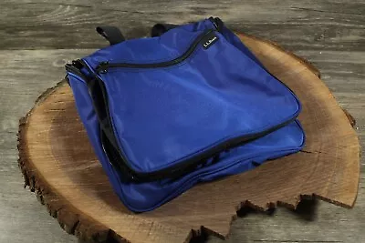 New Blue LL Bean Personal Medium Organizer Polyester Hanging Toiletry Travel Bag • $22.99
