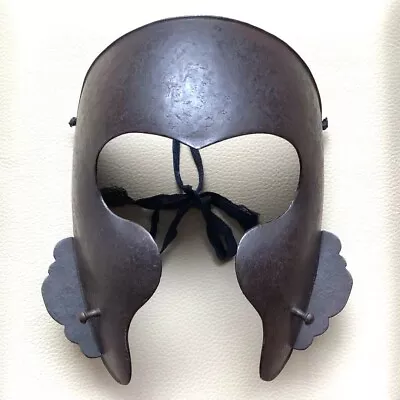 Menpo Japanese Samurai Ninja Armor Happuri Face Guard Antique • $498