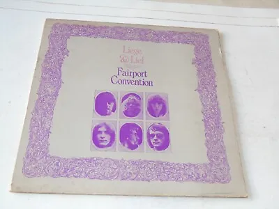 FAIRPORT CONVENTION - Liege & Lief - 1969 UK First Issue 8-track Pink 'i' LP • £149.99