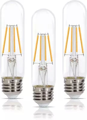 [3 Pack] Simba Lighting® LED T10 Bulbs 6W Dimmable 60W Equivalent 120V E26 2700K • $17.95