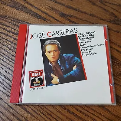 Jose Carreras: Opera Arias (EMI Series) Carreras Jose Excellent Audio CD • $14.99