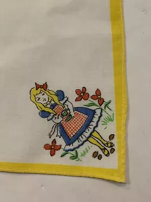 Alice In Wonderland Hankie • $14.50