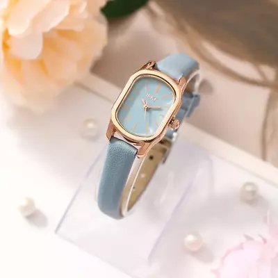 Ladies Square Roman Numeral Luxury Vintage Fashion Quartz Watch Fancy Blue Gift • $25.98
