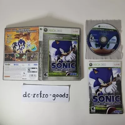 Sonic The Hedgehog  Microsoft Xbox 360 2006 Tested CIB  • $18.99