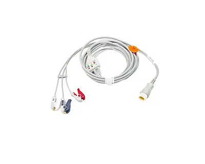 Philips IntelliVue MP2 3 Leads Grabber ECG EKG Cable M1972A - Same Day Shipping • $25.50