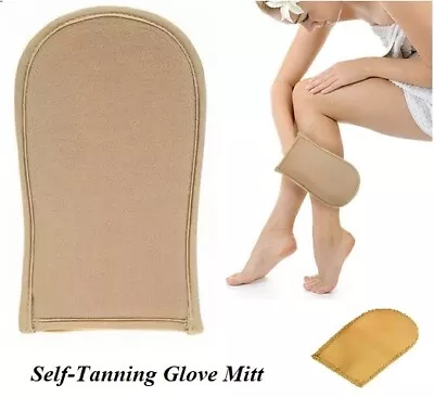 Self Tanning Glove Brown Gloves Fake Tan Mitt Easy Soft Application No Mess Tan • £2.95