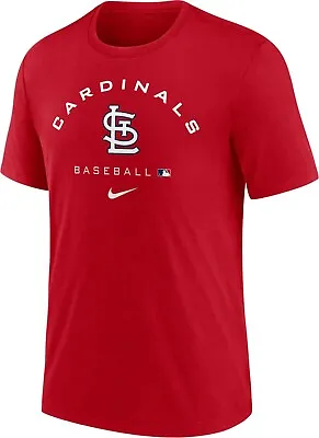 St. Louis Cardinals Nike Authentic Collection Tri-Blend T-Shirt Men's XL MLB New • $49.98