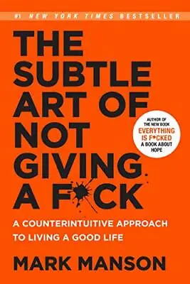$18.99 • Buy The Subtle Art Of Not Giving A F*ck (S..., Manson, Mark
