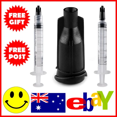 $15.50 • Buy SYRINGES + LID CAPS 1ml 3ml 5ml 10ml 10/25/50 Suits Luer/Slip Hypodermic Needles
