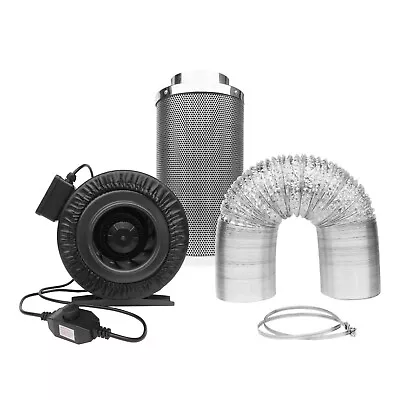 SunStream Inline Fan Speed Controller Carbon Filter And Ducting For Ventilation • $209.99