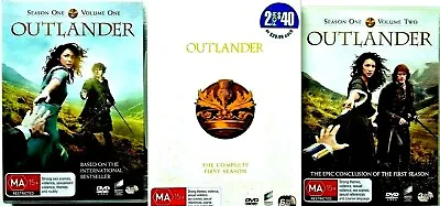 Outlander The Complete First Season DVD Boxed Set 6x Discs-Regions 245 • $17