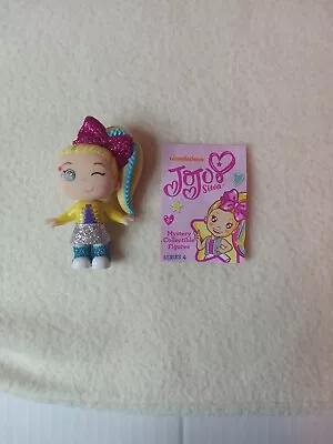 Jo Jo Siwa Doll Nickelodeon Glitter Rockin' Out Jo Jo Magenta Hair Bow • $15.47
