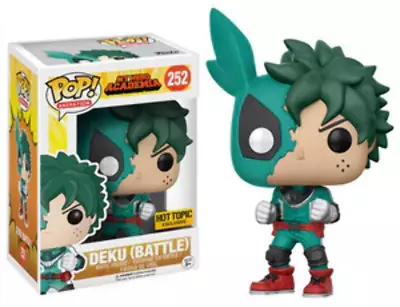 Funko POP! Animation: My Hero Academia - Deku Battle (Hot Topic) #252 • $23.99