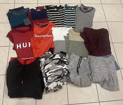 Big Lot Mens Clothing In Size S/M. Pacsun H&M Champion Huff American Eagle • $105