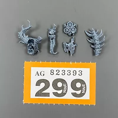 Daemon Prince Nurgle Head Tail End Icon Conversion Chaos Space Marine 40k Aos • £9.95