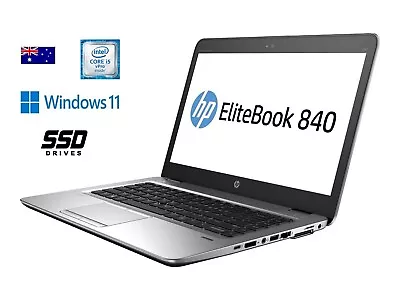 HP ELIEBOOK 840 G3 TOUCHSCREEN 14  CORE I5 6300U 8GB 256GB SSD WINDOWS 11 PRO • $279