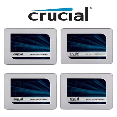 SSD 240G 250G 120G 480G Crucial MX500 BX500 Solid State Drive Laptop 2.5 SATAIII • $46.95