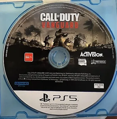 Call Of Duty: Vanguard (PS5) Mint Condition - Game In Stock.No Case • $42.98