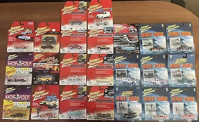 Johnny Lightning Mixed Vintage Lot Of 23 Surf Rods American Chrome Monopoly New • $200