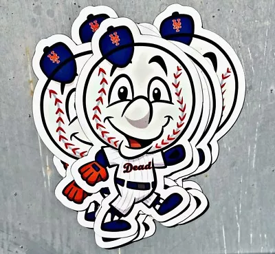 Magnet: Dancing Bear Mr. Met Magnet Jerry Garcia Citi Field Art Grateful Dead • $5