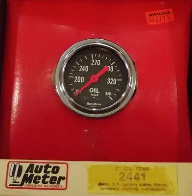 2 Inch Mechanical Oil Temperature Gauge Kit Autogage By AutoMeter 2441 • $69.99