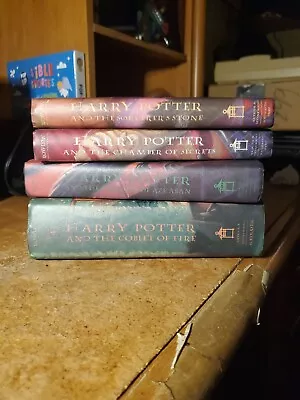 Harry Potter 4 Books Set 1 - 4 Hardback By J.K. Rowling • $20