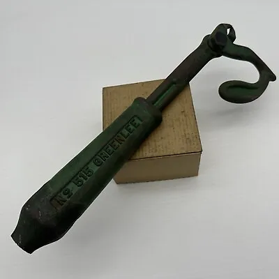 Vintage GREELEE No 515 Slide Hammer Nail Puller Cast Steel USA *Read Handle Flaw • $24.95