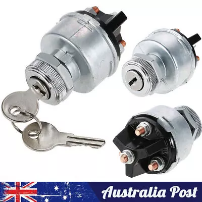 Ignition Switch Starter W/2 Keys ON/OFF Universal For Car Tractor Trailer Boat • $14.24
