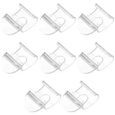 8 Pcs Clear Cordless Shade Lift Handles Zebra Blinds For Windows  Office • $19.39