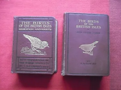 £9.99 • Buy 2 Books Birds Of The British Isles Migration Habits 1929 Their Eggs 1936 Coward