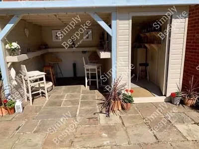 £2100 • Buy Home Bar Garden Bar Party Gazebo Area Man Cave Made To Order Outdoors