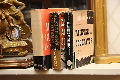 £15 • Buy Three Mid Century DIY Books, Incl. The Pratical Carpenter And Joiner Etc
