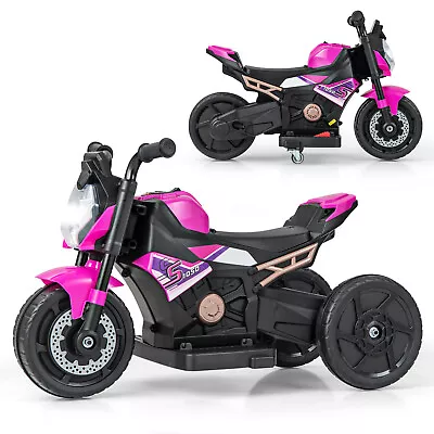 Kids Ride-on Motorcycle 6V Battery Powered Motorbike Toddler Electric Dirt Bike • £69.95