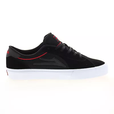 Lakai Flaco II Chocolate Mens Black Suede Skate Inspired Sneakers Shoes • $61.99