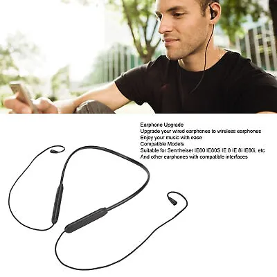 Earphone BT Cable Low Latency Earbud Wireless Cord With Mic Controller For S GDS • £23.80