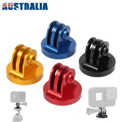 $10.55 • Buy 1*Mount CNC Aluminium Alloy For Gopro Tripod Mount Adapter 1/4 Thread Adapter