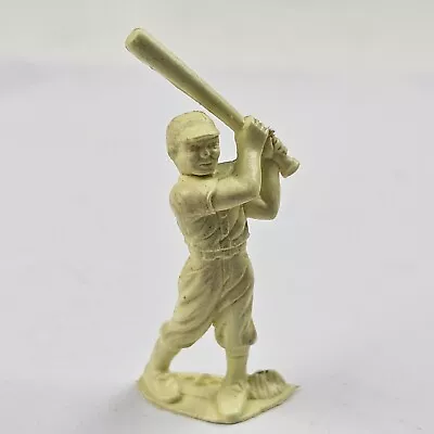 MARX DOLLHOUSE HARD PLASTIC PLAY SET FIGURE KID BASEBALL PLAYERS 1950s • $8.99