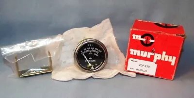 Genuine MURPHY 0-150 PSI MAX Oil Pressure Switch Gauge 20P-150 (05703121) • $72.55