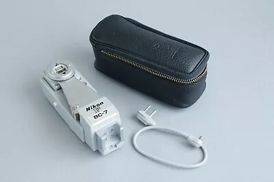 Nikon F BC-7 Flash Unit With Leather Case For Parts • $14.54