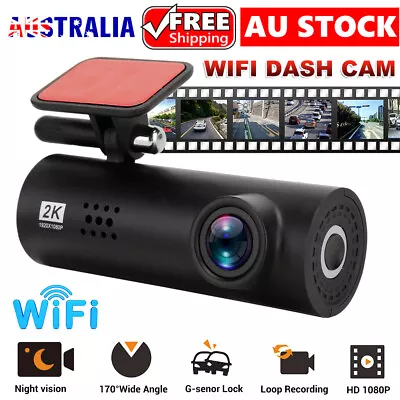 HD 1080P Lens Wireless Dash Camera Front And Rear Dashcam Night Vision Recorder • $38.99