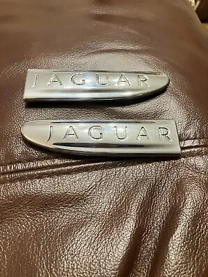 Jaguar X Type Facelift 2008 2010 Side Wing Indicator Chrome Badges 9x4343156b A • £15